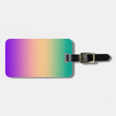 グラデーション数々の色 ラゲッジタグ (正面横)
