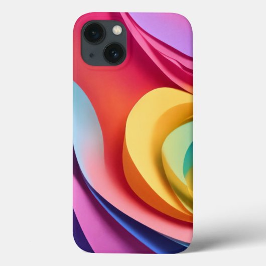 グラデーション最高傑作鮮やかなスプラッシュ(4K) Case-Mate iPhoneケース (裏面)