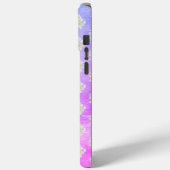 グラデーション水彩 白いアジサイ Case-Mate iPhoneケース (裏面 / 左)