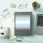 グラデーション減光プライドフラグ – Demiboyフラグ シール (iPadカバー)