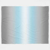 グラデーション減光プライドフラグ – Demiboyフラグ フリースブランケット (正面(横))