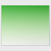 グラデーション濃い緑から薄い緑へのラッピング紙 ラッピングペーパー (フラット)