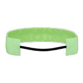 グラデーション濃い緑から薄い緑 アスレチックヘッドバンド (裏面)