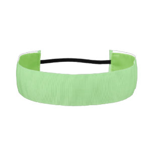 グラデーション濃い緑から薄い緑 アスレチックヘッドバンド