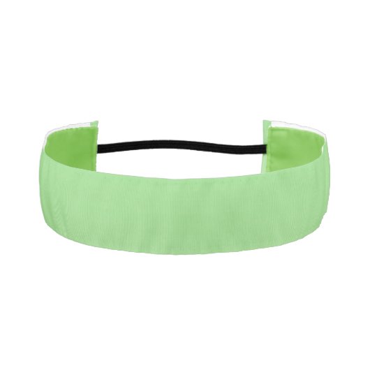 グラデーション濃い緑から薄い緑 アスレチックヘッドバンド (正面)
