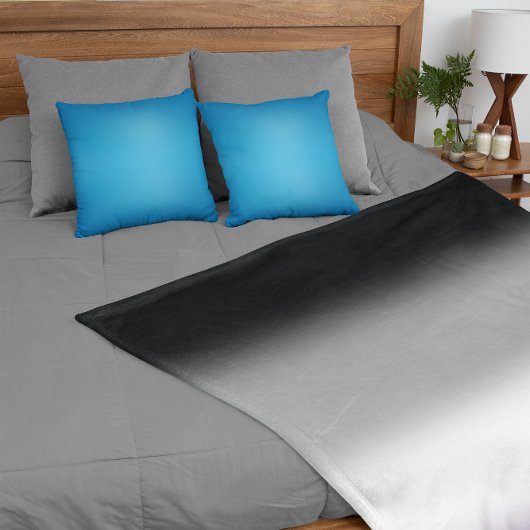 グラデーション無性プライドフラグ – カラフル ACEフラグ フリースブランケット