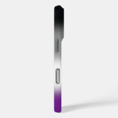 グラデーション無性プライドフラグ – カラフル ACEフラグ Case-Mate iPhoneケース (裏面 / 右)