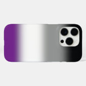 グラデーション無性プライドフラグ – カラフル ACEフラグ Case-Mate iPhoneケース (裏面 (横))