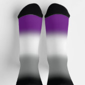 グラデーション無性Crewソックス ソックス (上部)