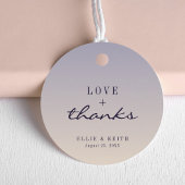 グラデーション紫のフローラの後に幸せ結婚に フェイバータグ