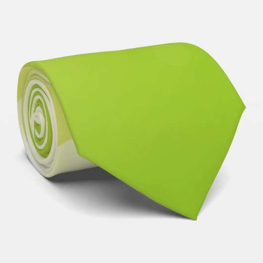 グラデーション緑の黄色のクリスマスネックタイ ネクタイ (ロール)