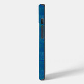 グラデーション線のパターン01.緑の青BG Case-Mate iPhoneケース (裏面 / 左)