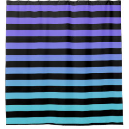 グラデーション線 シャワーカーテン