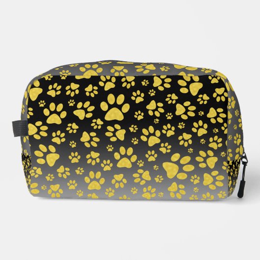 グラデーション背景の金ゴールドメタルパターンマウス ドップキット (正面)