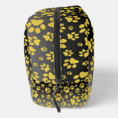 グラデーション背景の金ゴールドメタルパターンマウス ドップキット (右)