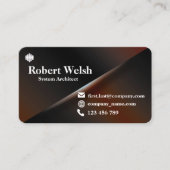 グラデーション色の名刺シリーズ10 名刺 (正面)