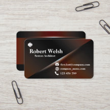 グラデーション色の名刺シリーズ10