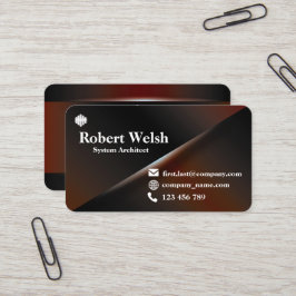 グラデーション色の名刺シリーズ10 名刺