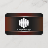 グラデーション色の名刺シリーズ10 名刺 (裏面)