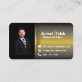 グラデーション色の名刺シリーズ2 名刺 (正面)