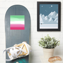 グラデーション色性的プライドフラグ シール