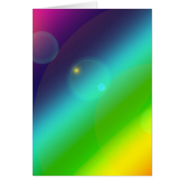 グラデーション虹 (正面)