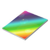 グラデーション虹 ノートパッド (回転)