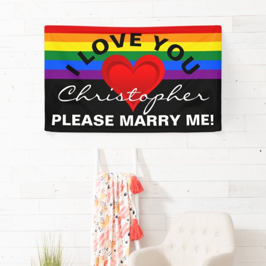 グラデーション赤い愛ハート+あなたの背景。&アイディア 横断幕 (インサイチュ)