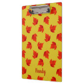 グラデーション赤のドライ葉名前をカスタムする黄色 クリップボード (左)