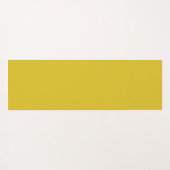 グラデーション赤のドライ葉名前をカスタムする黄色 ヨガマット (裏面(横))