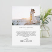 グラデーション赤面 | 結婚s サンキューカード (スタンド正面)