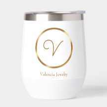 グラデーション金ゴールドカスタム円のビジネスロゴ