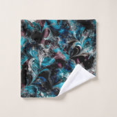 グラデーション青 バスタオルセット (ウォッシュタオル)