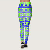 グラデーション青 レギンス (裏面)