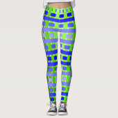 グラデーション青 レギンス (正面)