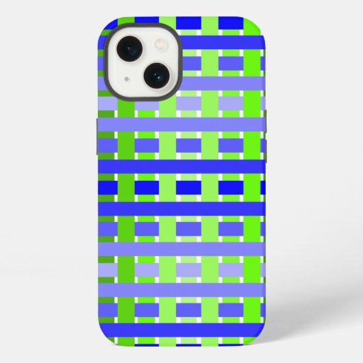 グラデーション青 iPhoneケース (裏面)