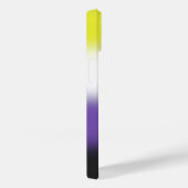 グラデーション非バイナリプライドフラグ – 非バイナリフラグ Case-Mate iPhoneケース (裏面 / 右)