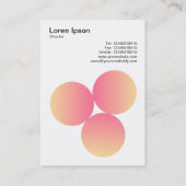 グラデーション3円02 名刺 (裏面)