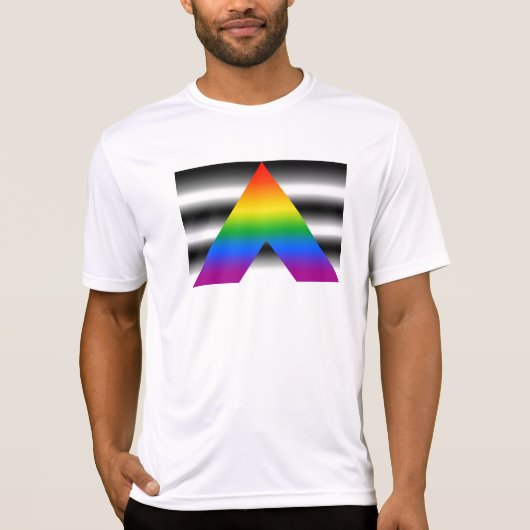 グラデーション・アリー・プライドTシャツ Tシャツ (正面)