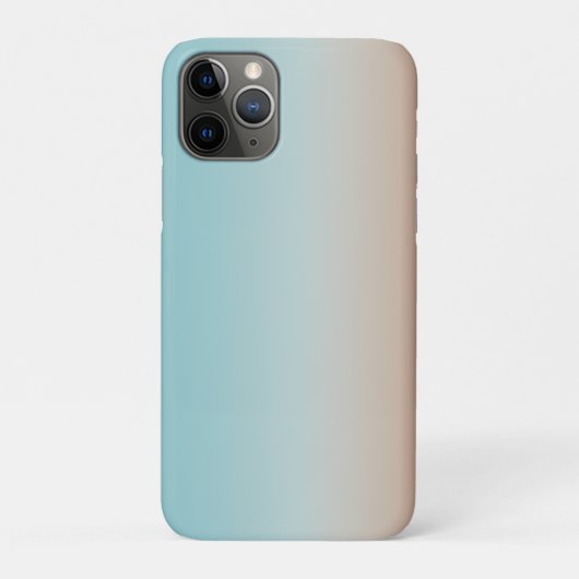 グラデーション ビーチ オーバーレイ Case-Mate iPhoneケース (裏)