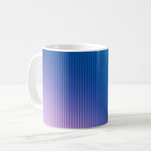 グラデーション ピンクグラデ コーヒーマグカップ (正面左)