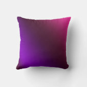 グラデーション、ピンク – 紫 クッション (裏面)