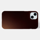 グラデーション ブラウンカラー Case-Mate iPhoneケース (裏面 (横))