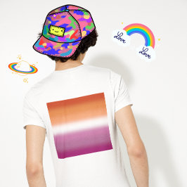 グラデーション・レズビアン・プライド・フラグ – レズビアン・フラグ Tシャツ