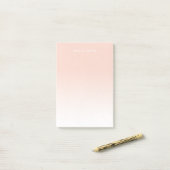 グラデーション(大) – アプリコット ポストイット (デスク上)