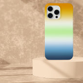 グラデーション AroAce Agender プライド iPhoneケース