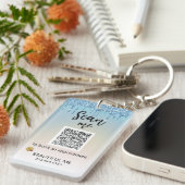 *~*グラデーションAP36 QRプロモロゴアクリル キーホルダー (正面右)