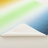 グラデーションAroAceエージェントプライド シェルパブランケット (3/4)