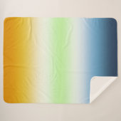 グラデーションAroAceエージェントプライド シェルパブランケット (正面(横))