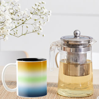 グラデーションAroAceエージェントプライド ツートーンマグカップ